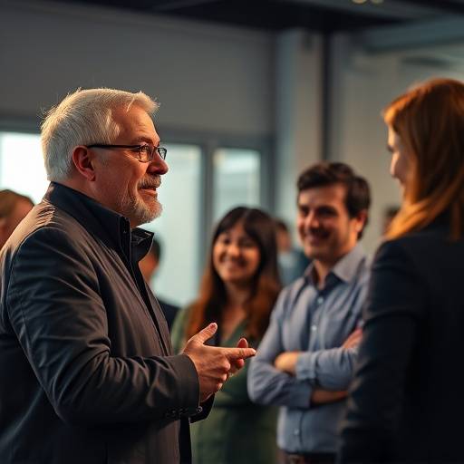Líder inspirando a su equipo con una comunicación efectiva y motivadora.